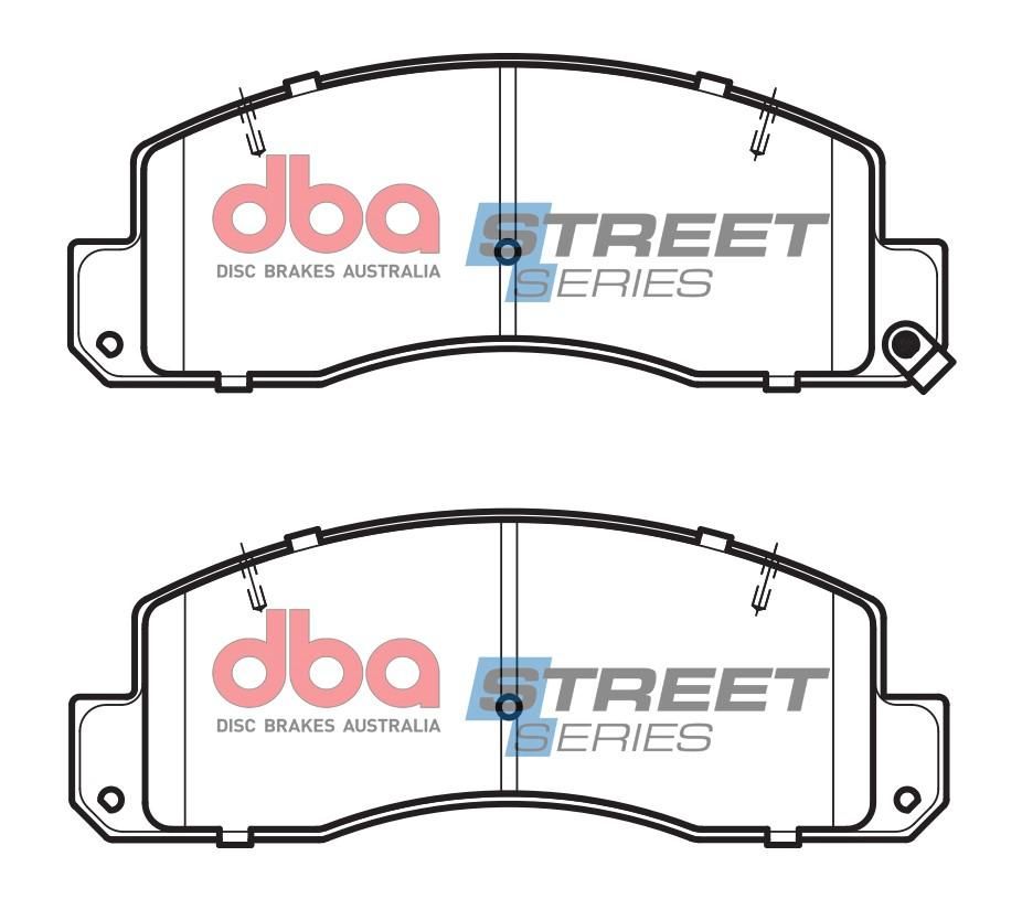 DBA SS STREET SERIES BRAKE PADS [ Toyota Dyna/Coaster/Hino 300 Series 2015 - on F ] - TecDoc Only