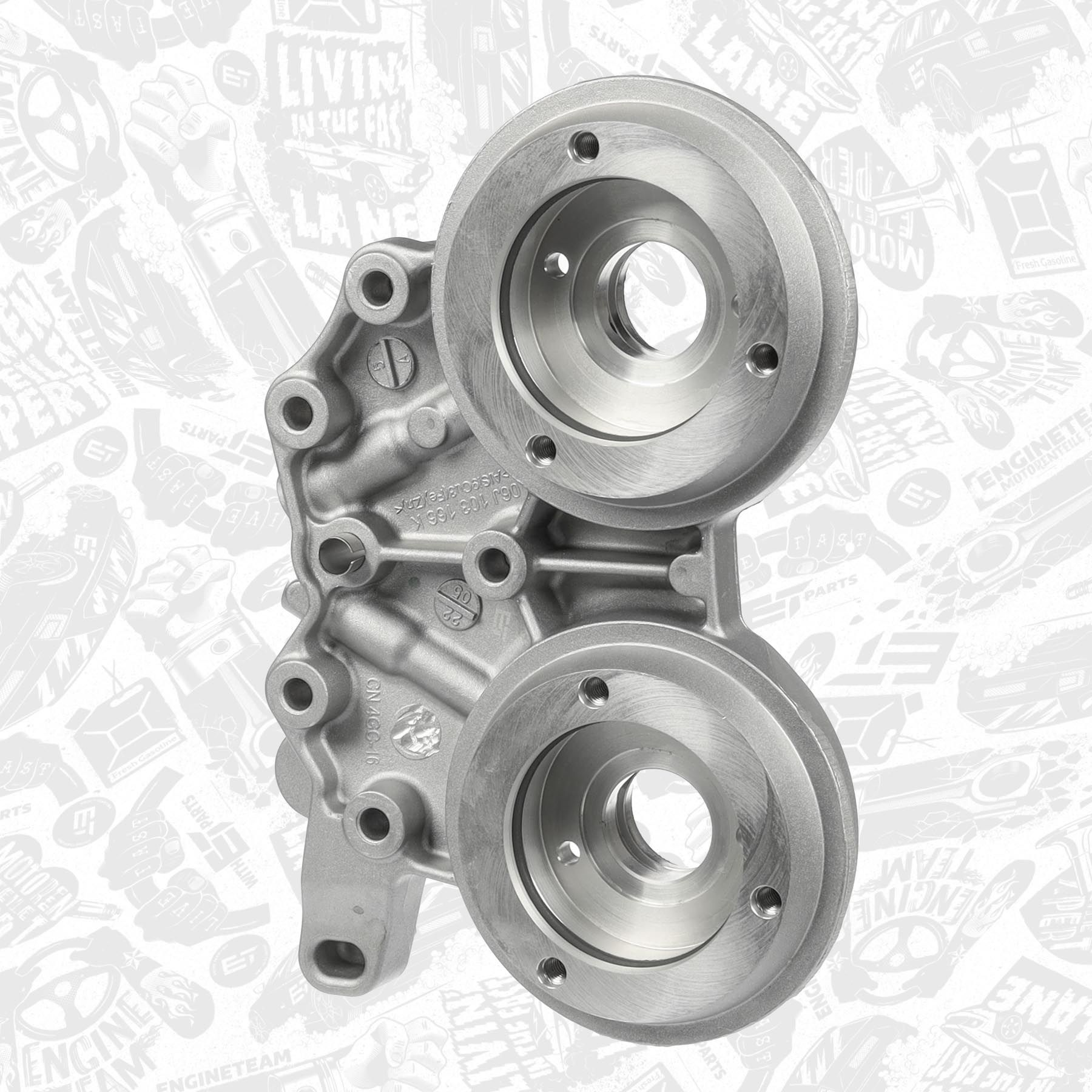 Lagerbock, Nockenwelle