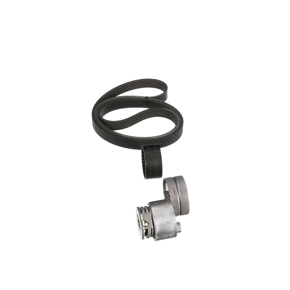 V formos rumbuotas diržas, komplektas