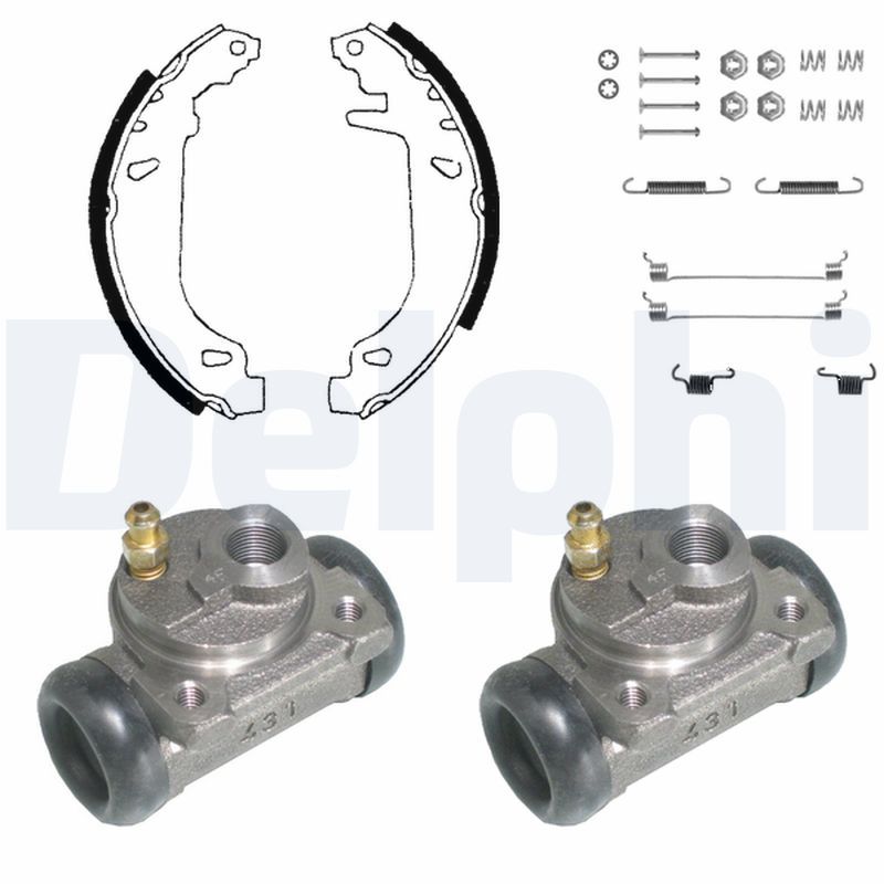 KIT DE FREIN PRE-ASSEMBLE  0707