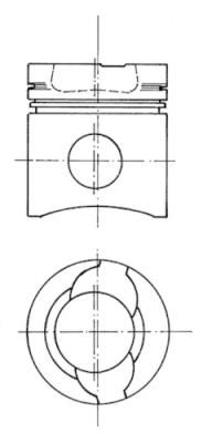90585600 KOLBENSCHMIDT dugattyú