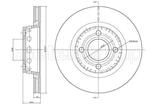 Brake Disc 23-0330