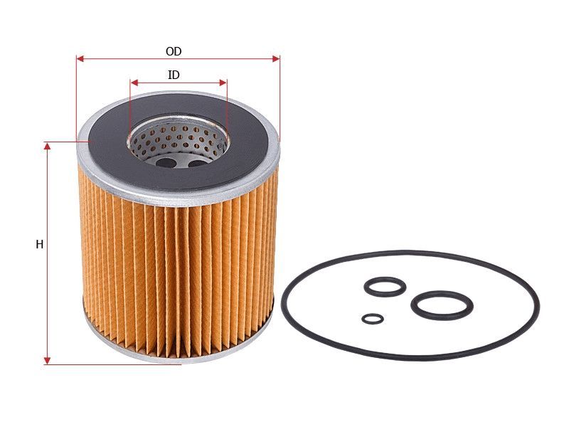 FUEL FILTER FITS R2493P - TecDoc Only