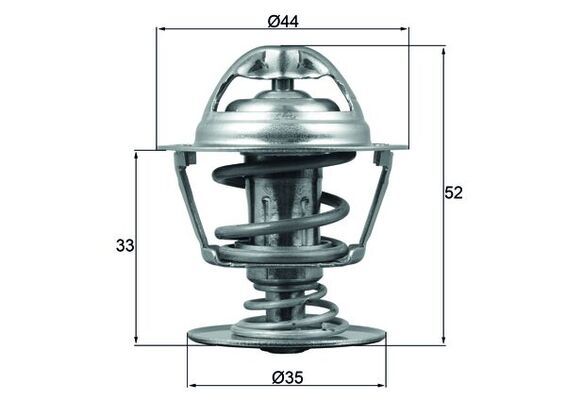Thermostat, K&uuml;hlmittel