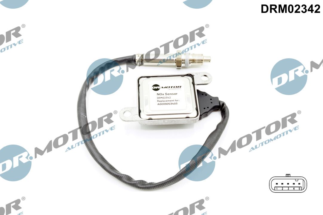 Dr.Motor Automotive DRM02342 - NOx-Sensor, NOx-Katalysator