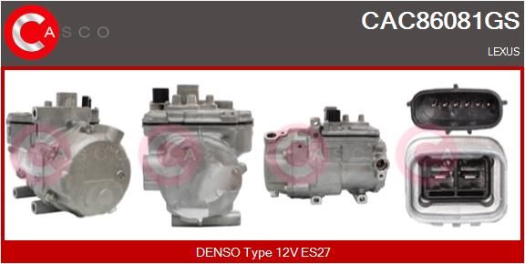CAC86081GS CASCO Genuine kompresszor, klíma