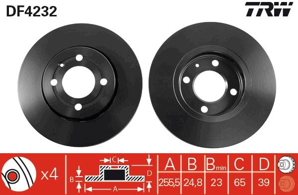 PAIRE DE DISQUES  9900