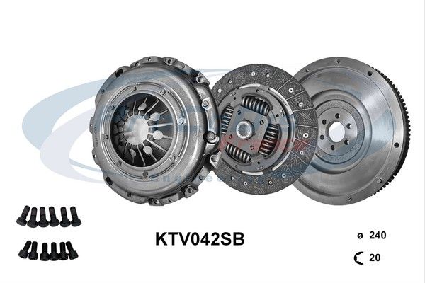 KIT DEMBRAYAGE  VOLANT MOTEUR