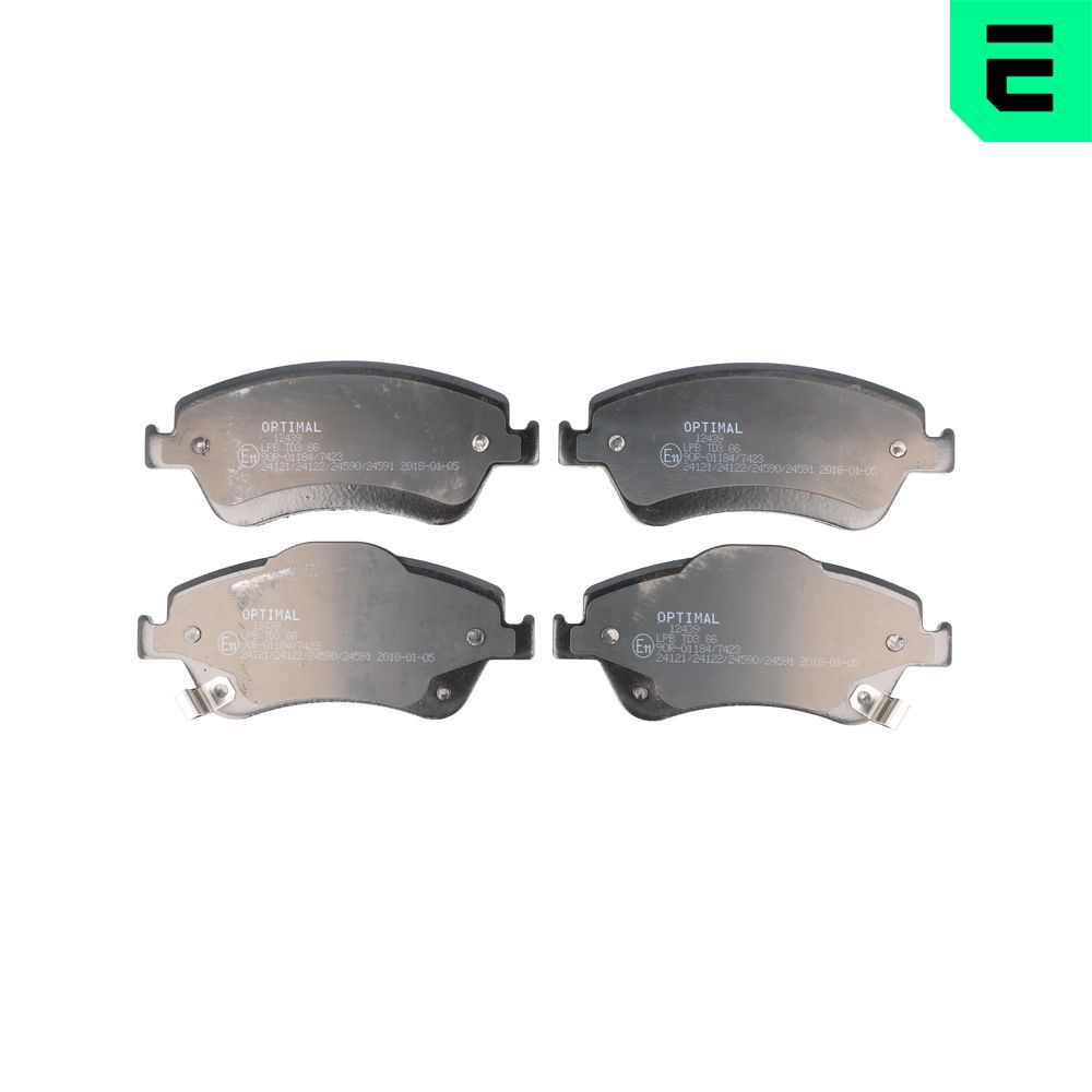 Brake Pad Set, disc brake BP-12439