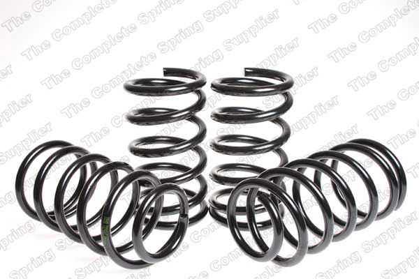 Fahrwerkssatz, Federn