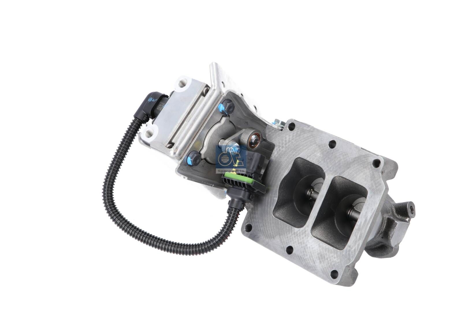 Abgasklappe, Motorbremse Abgasklappe, Motorbremse
