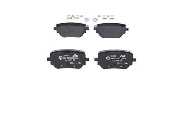 stabdžių trinkelių rinkinys, diskinis stabdys