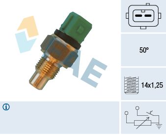 Sensor, K&uuml;hlmitteltemperatur