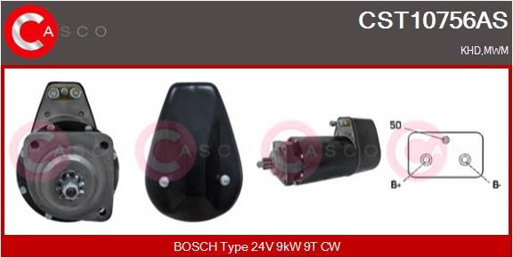 CST10756AS CASCO Brand New HQ önindító