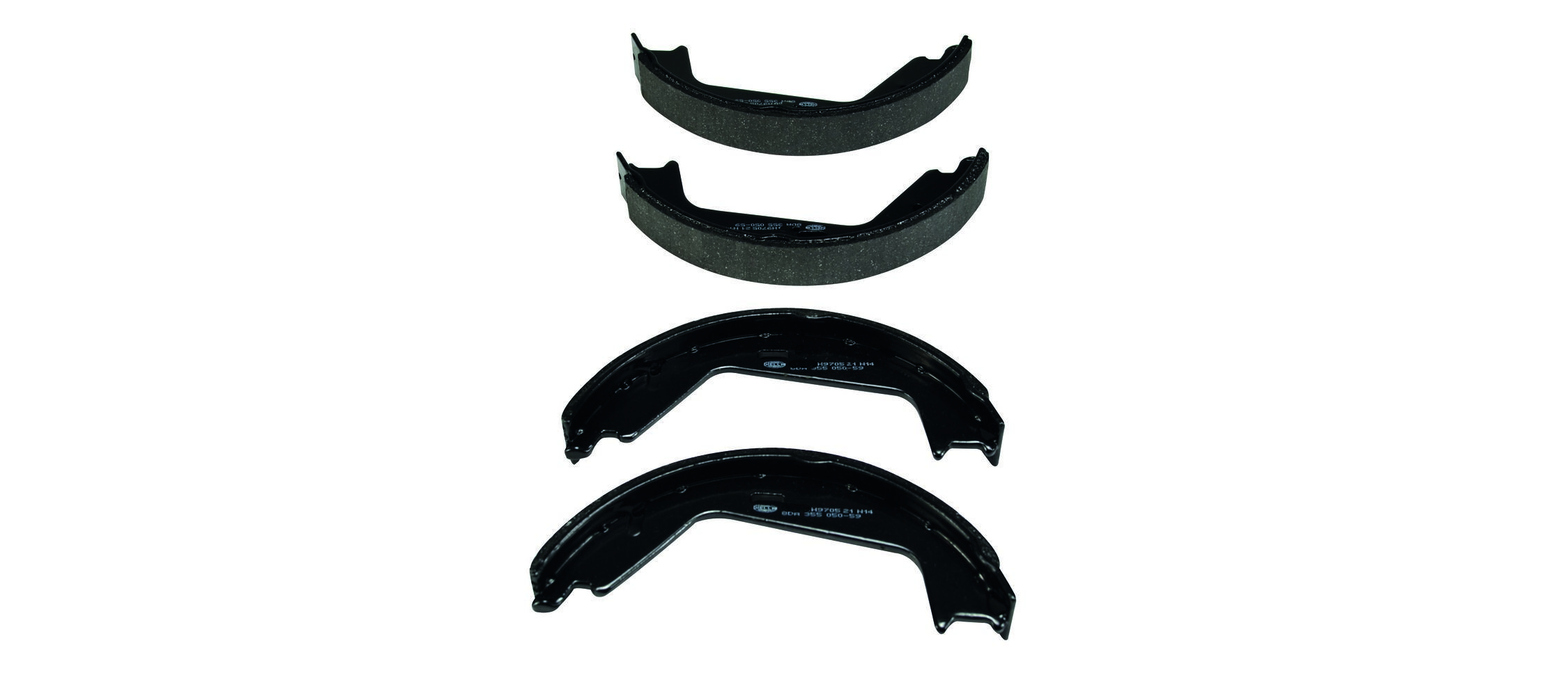 HELLA 8DA 355 050-591 - Bremsbackensatz, Feststellbremse