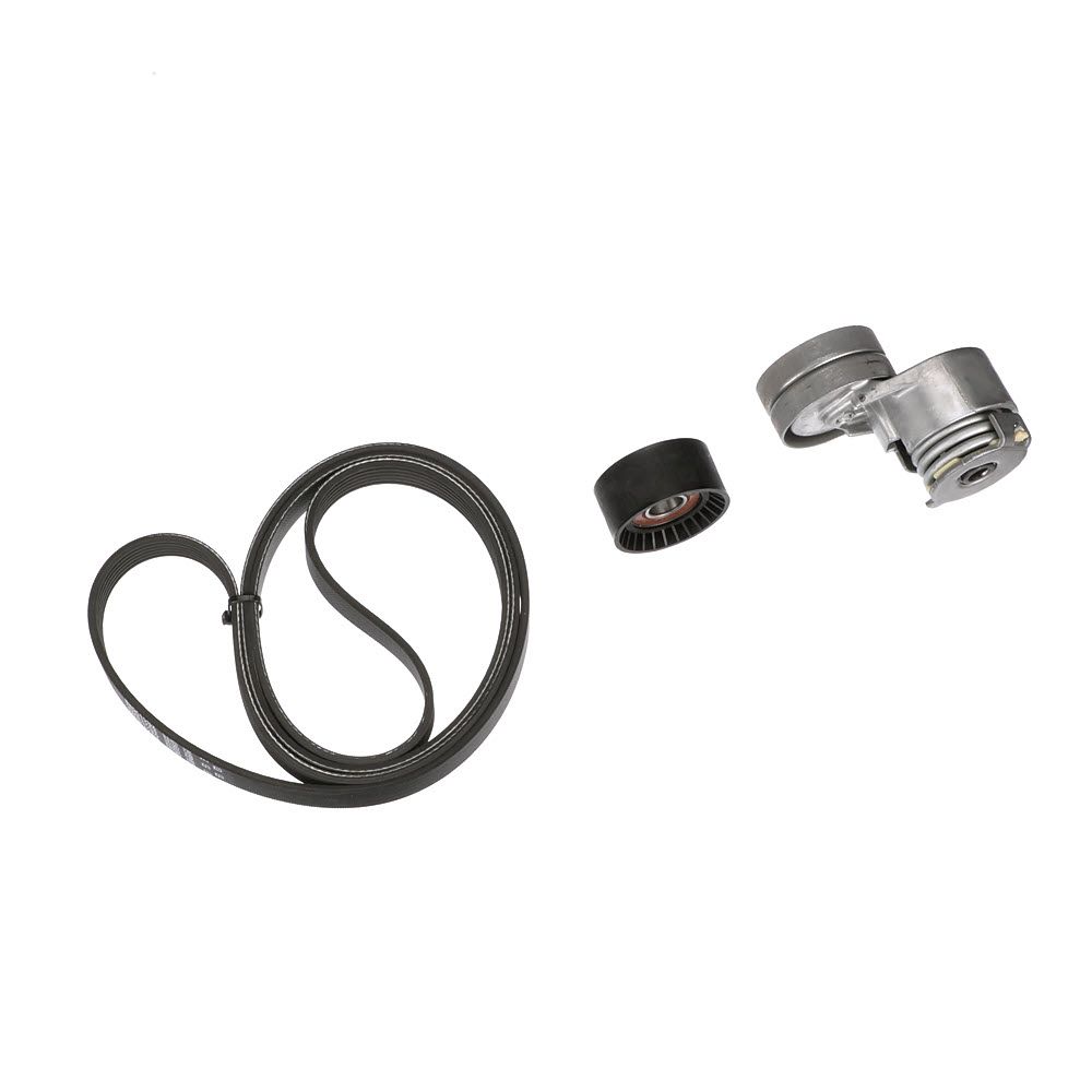 V formos rumbuotas diržas, komplektas