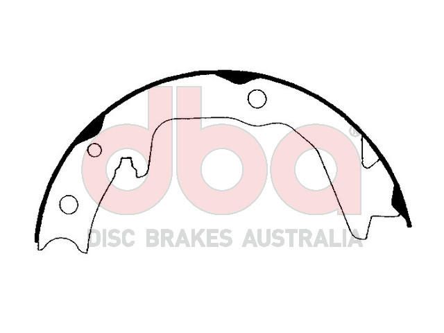 Street Series Brake Shoes [Mitsubish Parking Brake 170mm] - TecDoc Only