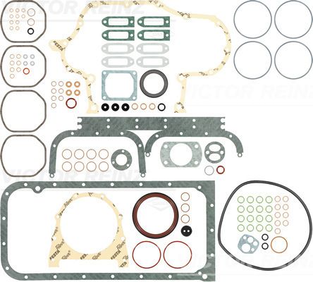 Juego completo de empaques, motor