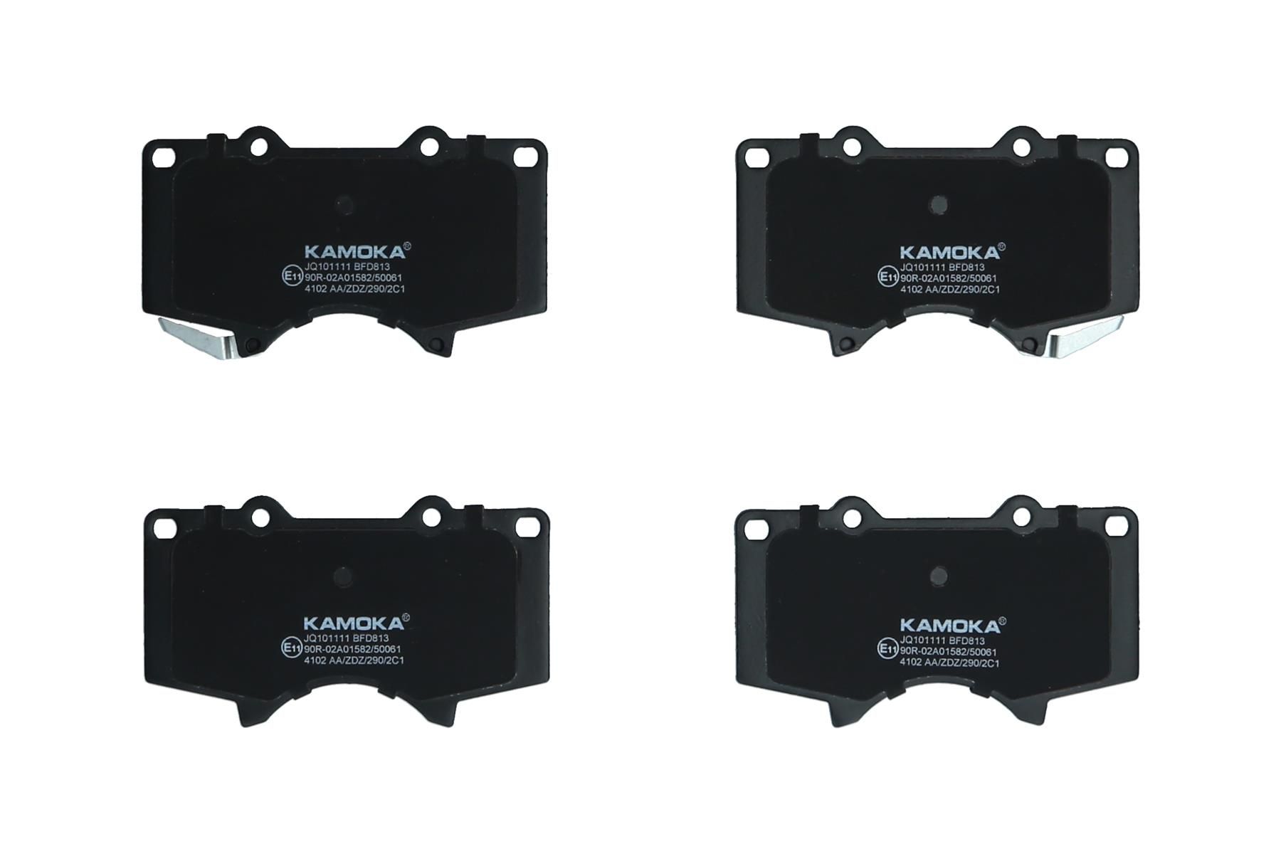 KAMOKA JQ101111 - Bremsbelagsatz, Scheibenbremse