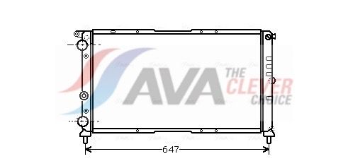 FT2142 AVA QUALITY COOLING hűtő, motorhűtés
