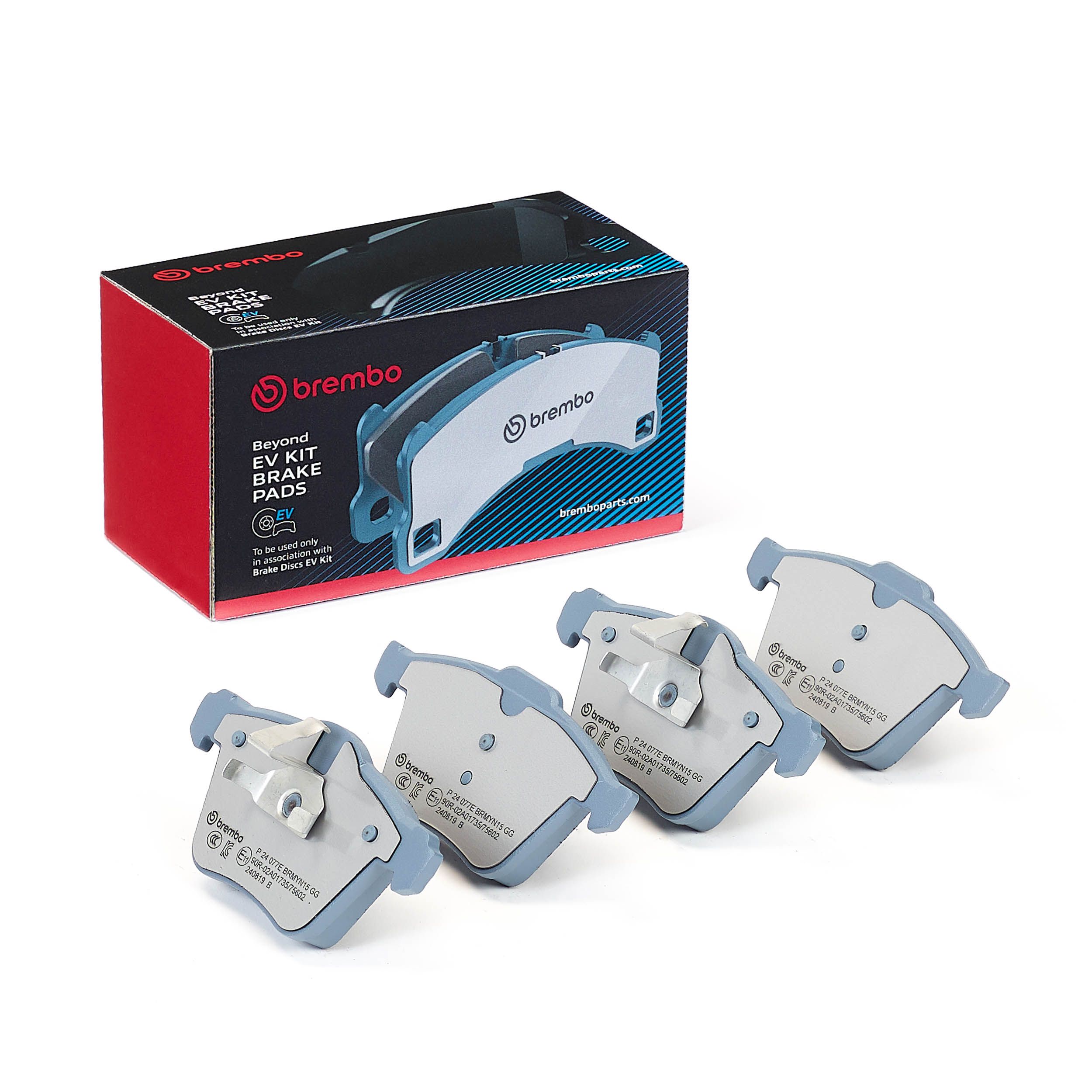 Brembo P 24 077E Bremsbelagsatz, Scheibenbremse