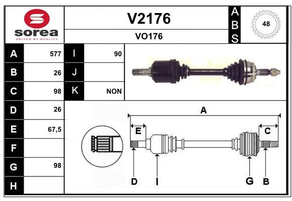 TRANS VOLVO 850-C70-S70-V70 ABS  9900