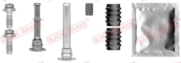 113-0007X QUICK BRAKE vezetőpersely-készlet, féknyereg
