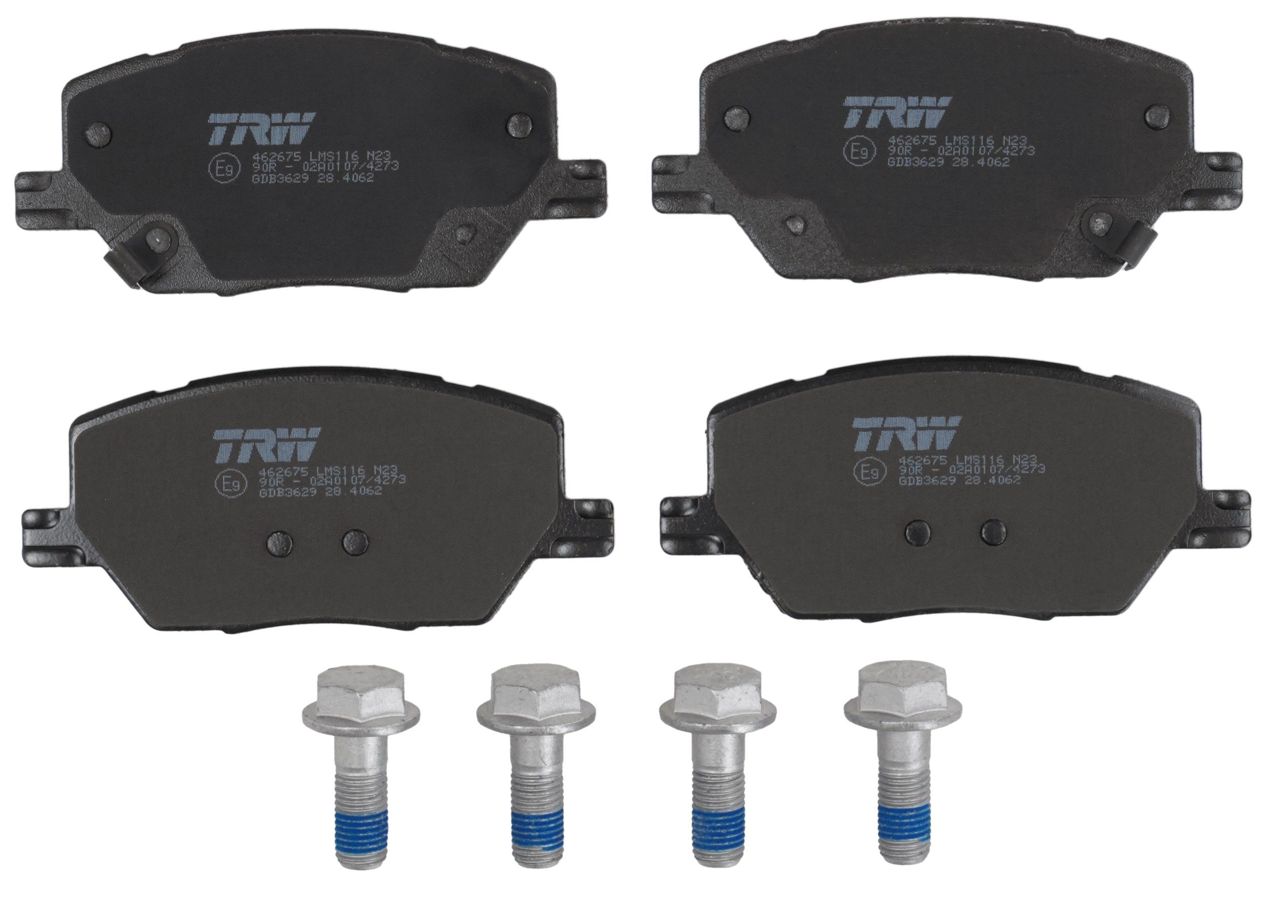 TRW DISC BRAKE PADS - TecDoc 2
