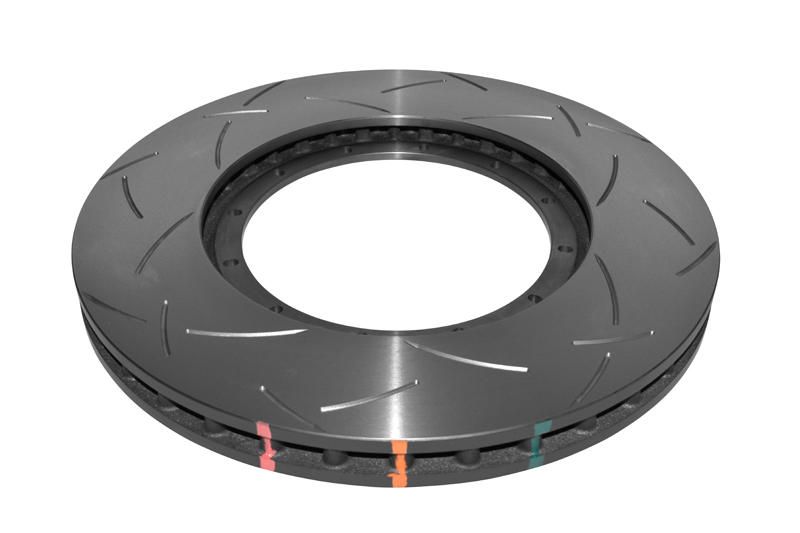 5000 Rotor T3 Slot - 345mm x 30mm KP [ VW Golf R32 04-> F ] NAS Nuts Included - TecDoc 2