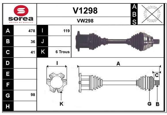 TRANSMISSION - VW GOLF V