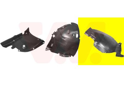 Verkleidung, Radhaus