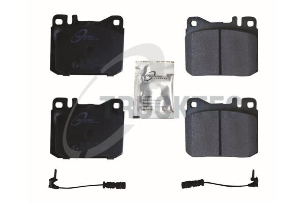 TRUCKTEC AUTOMOTIVE 02.35.153 - Bremsbelagsatz, Scheibenbremse