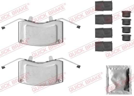 Accessory Kit, disc brake pad 109-0051