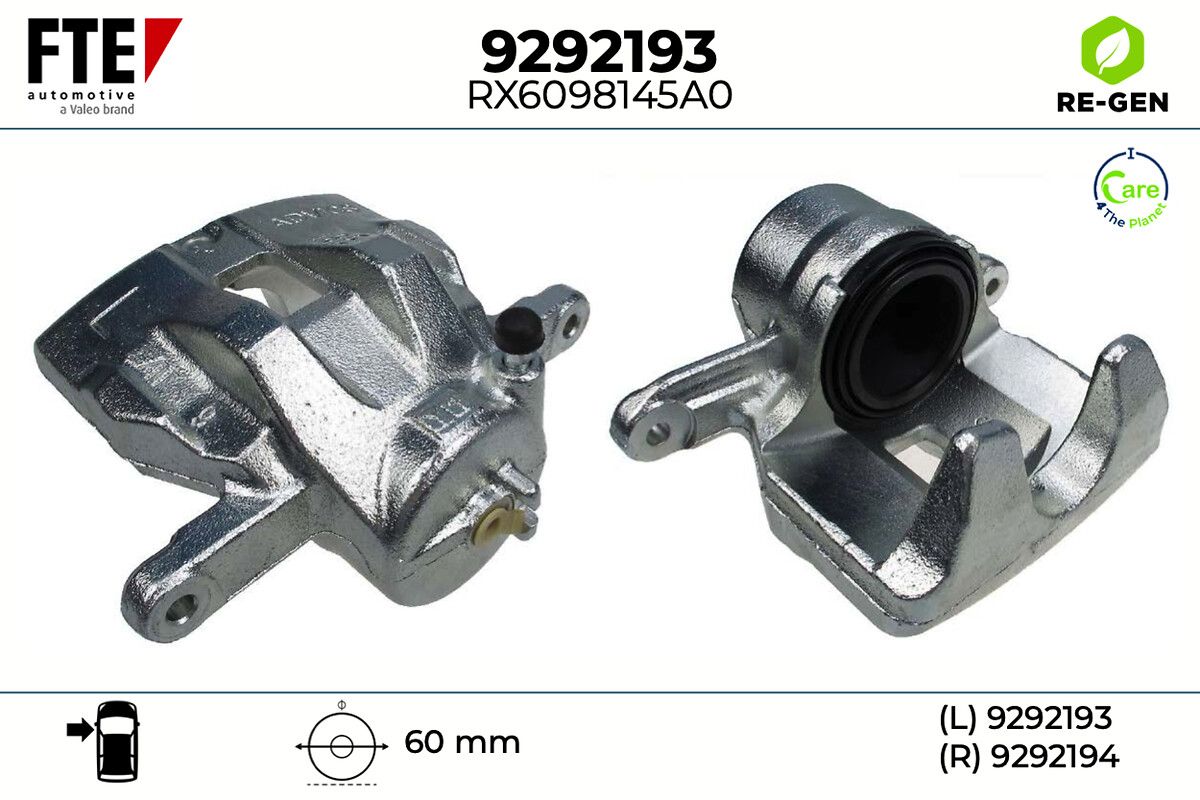 FTE 9292193 - Bremssattel