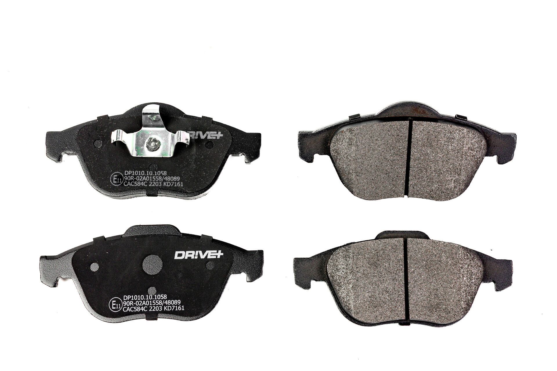 stabdžių trinkelių rinkinys, diskinis stabdys DP1010.10.1058 Dr!ve+