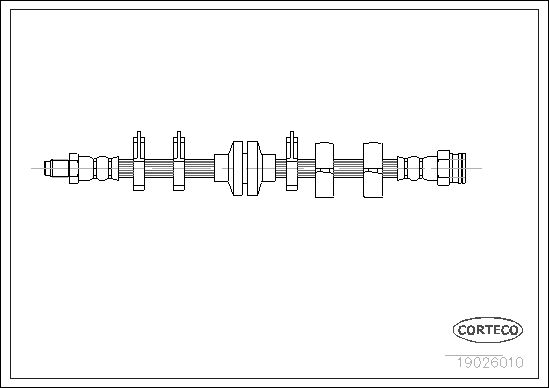 Brake Hose 19026010