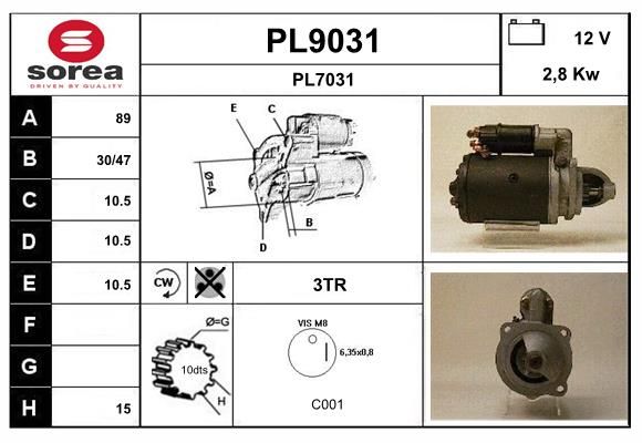 DEMARREUR PL -