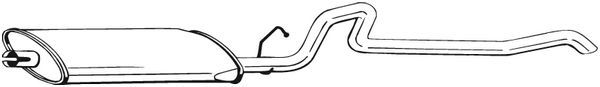 Rear Muffler 287-183