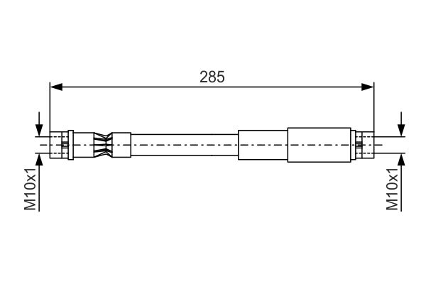 Brake Hose 1 987 476 406