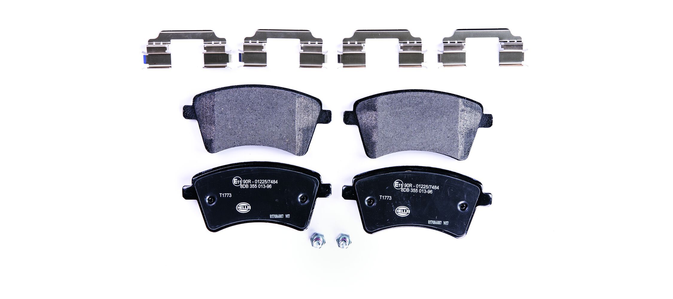 8DB 355 013-961 HELLA fékbetétkészlet, tárcsafék