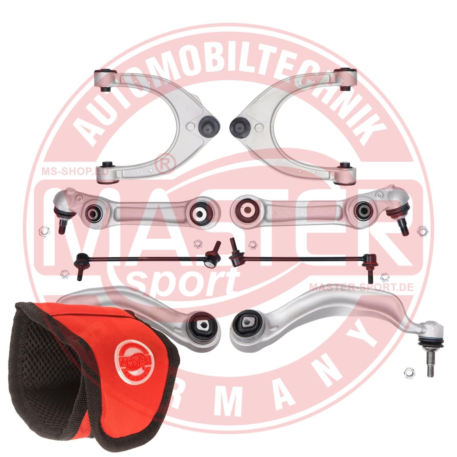 37188-KIT-MSM MASTER-SPORT GERMANY PROMO MAGNETIC Vezetőkarkészlet, kerékfelfüggesztés