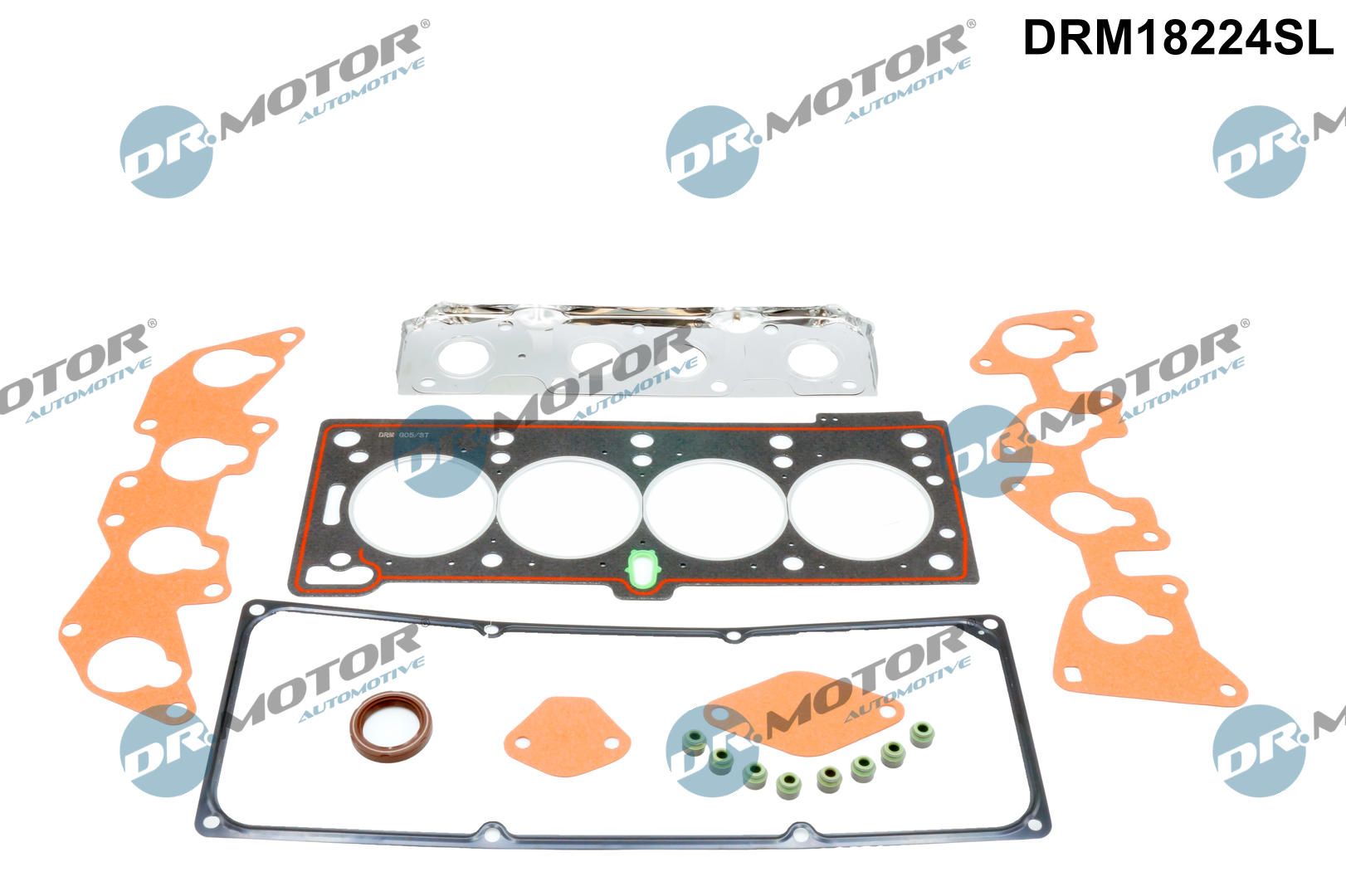 Dr.Motor Automotive DRM18224SL Gasket Kit, cylinder head