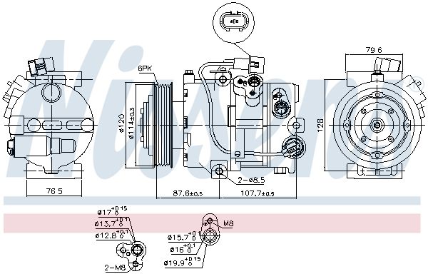 Kompressor, Klimaanlage