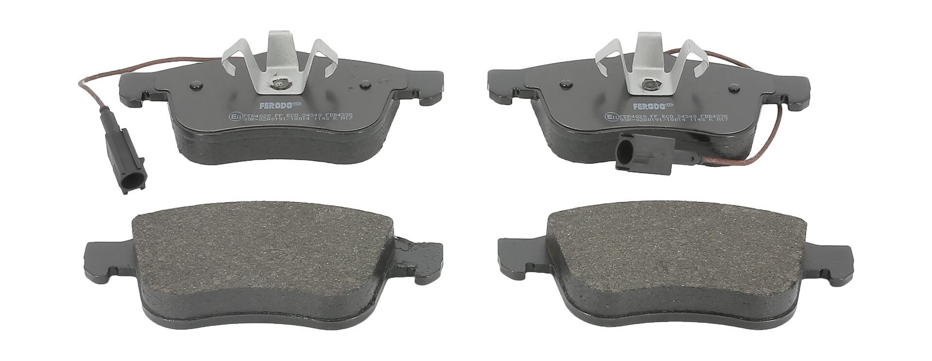 FERODO FDB4338 - Bremsbelagsatz, Scheibenbremse PREMIER ECO FRICTION