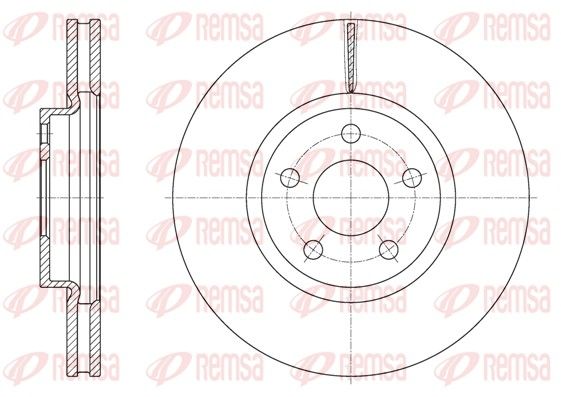 Brake Disc 61603.10