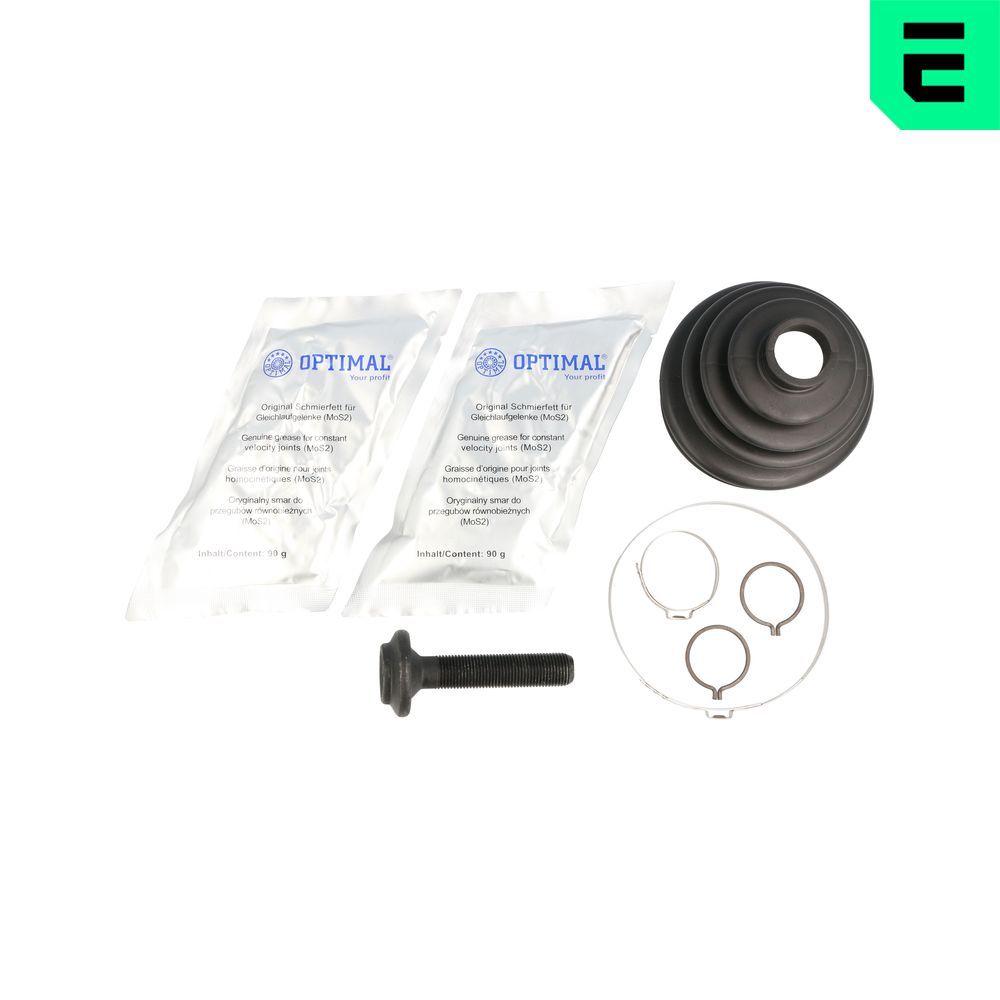 Faltenbalgsatz, Antriebswelle