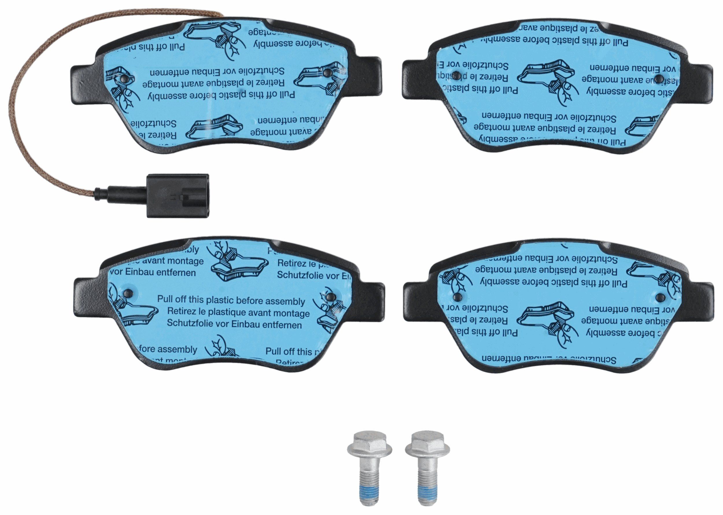 TRW DISC BRAKE PADS - TecDoc 2