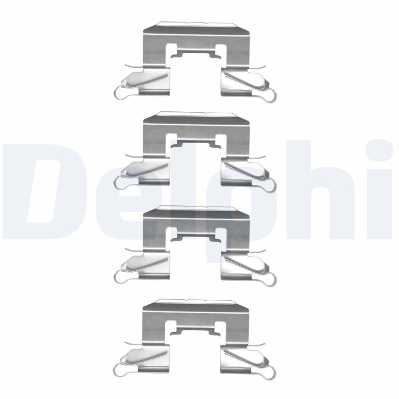 DELPHI LX0507 - Zubeh&ouml;rsatz, Scheibenbremsbelag