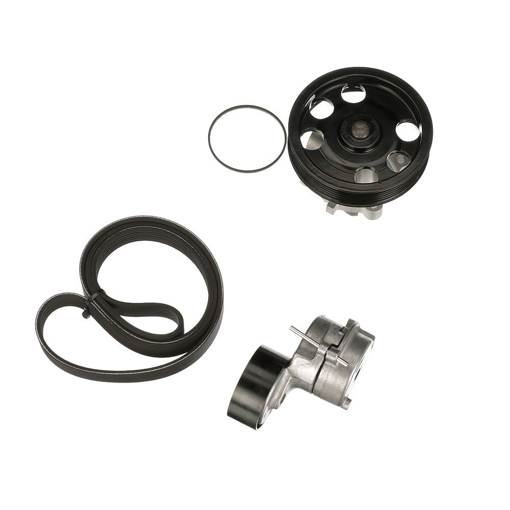 vandens siurblys + V formos rumbuotas diržas, komplektas