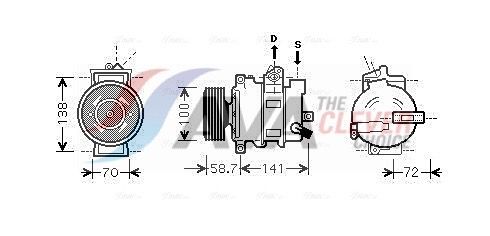 Kompressor, Klimaanlage
